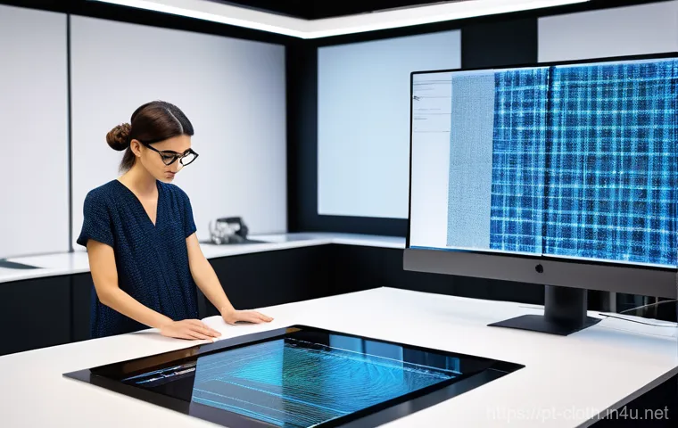 의류기술 강사 자격증 취득법 - **Prompt 1: Inspiring Future Fashion with Sustainability and Technology**
    "A vibrant, brightly l...